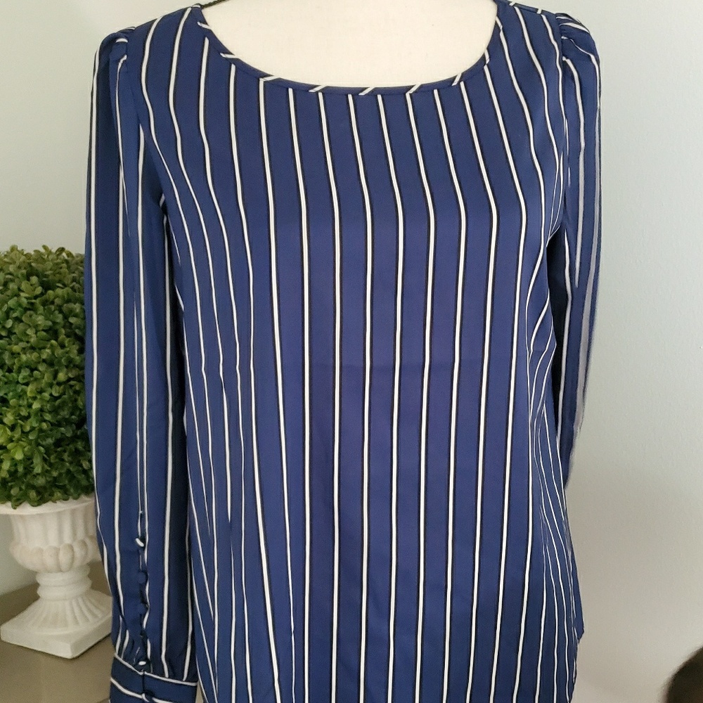 Stripped Express Blouse